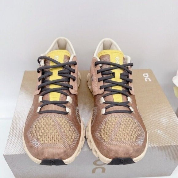 NEW ON CLOUD X Running Shoe Mocha/ Sand Pink Womens Size US 8.5 * Rare - Picture 4 of 11